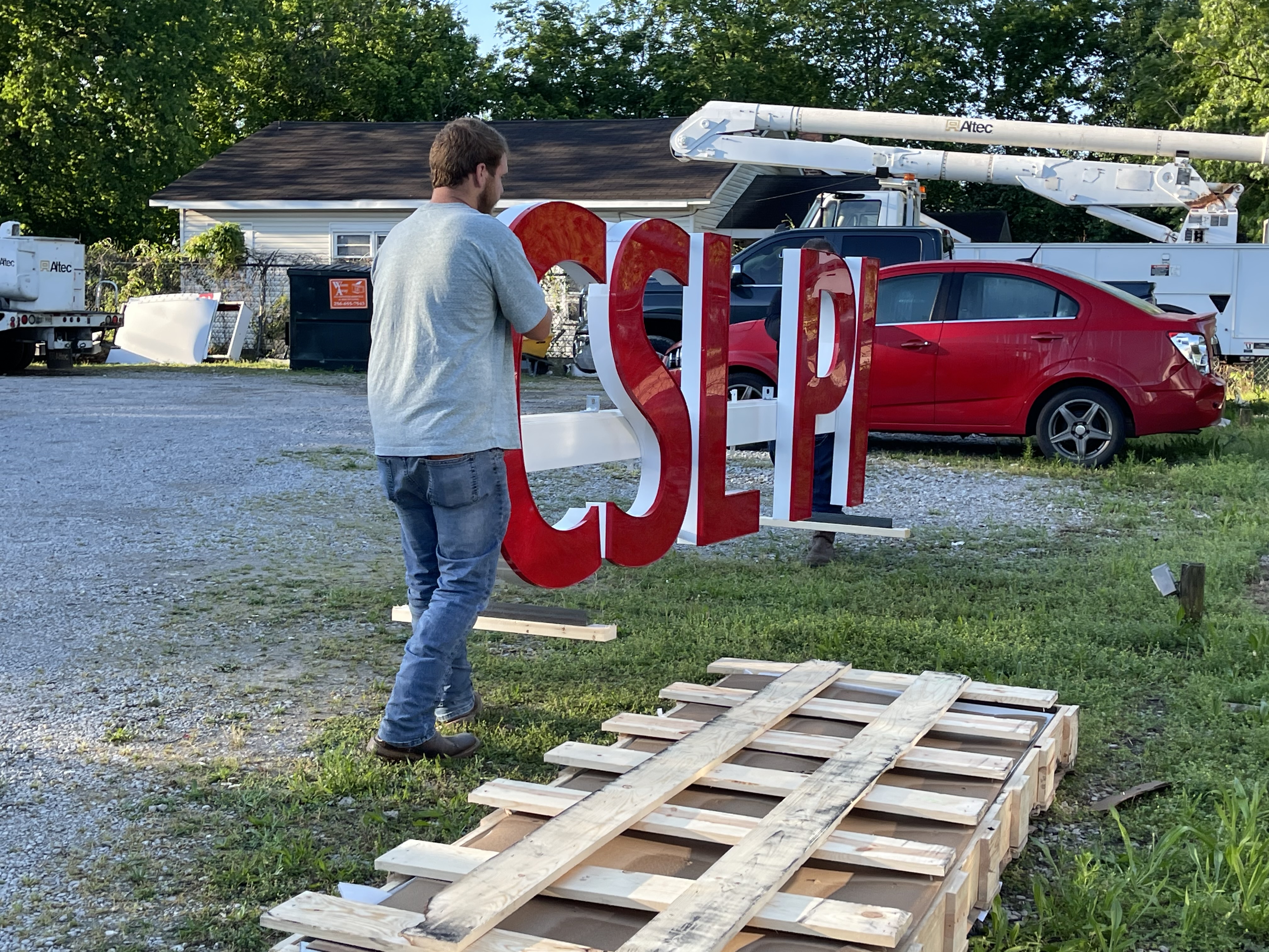 Exterior Signs- Install and Removal